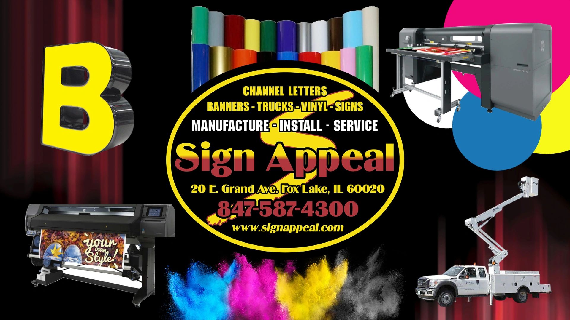 Sign Appeal Sign Company Fox Lake, Illinois